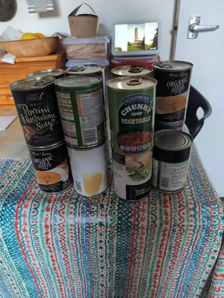 Photo of free 15 tins out of date food (Notting Hill W11) #1