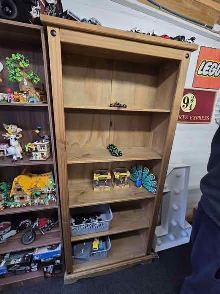 Photo of free Pine bookcase (Maidstone ME16) #1