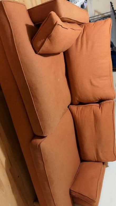 Photo of free Orange sofa (Widford CM1) #2