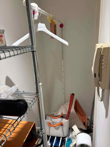 Photo of free IKEA clothes rack with wheels (Knightsbridge SW3) #1