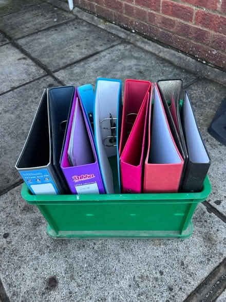 Photo of free Stationary files (Buckingham MK18) #1