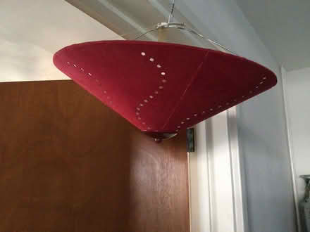 Photo of free Red Lampshade (Chells, Stevenage SG2) #1