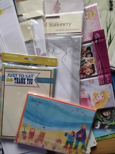 Photo of free Blank Cards and Thank You Note Pads (DA1) #2