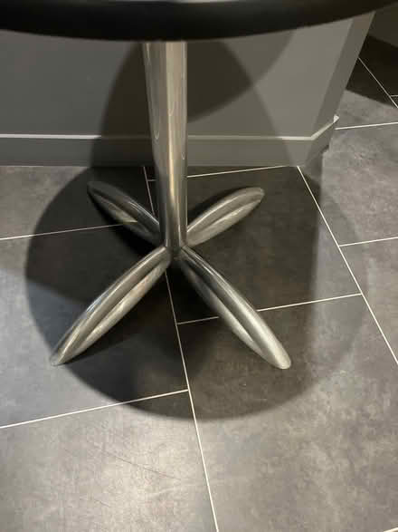 Photo of free bistro table black (Gorgie EH11) #3