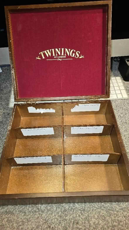 Photo of free Twining Tea Box (West Croydon CR0) #2