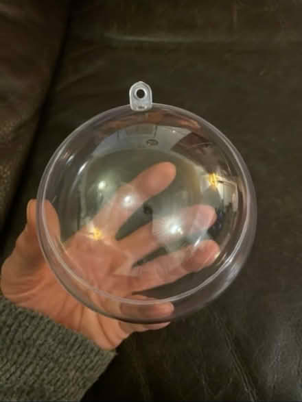 Photo of free 5 Clear Baubles (Cheshunt En8) #2