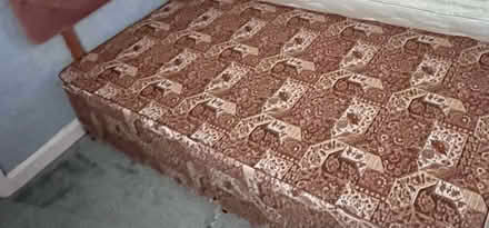 Photo of free single bed base no mattress (Garston, Watford, Herts WD25) #1