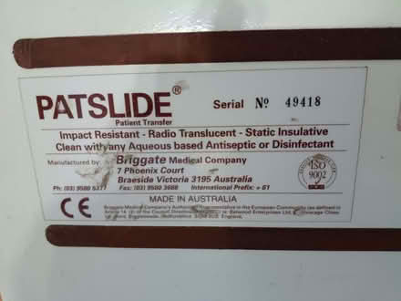Photo of free Patient Transfer Patslide (Ashford TW15) #3