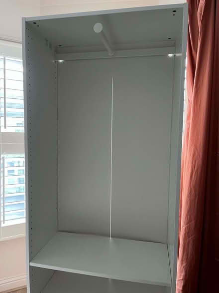Photo of free Tall white wardrobe / storage unit (Dartmouth Park N19) #1