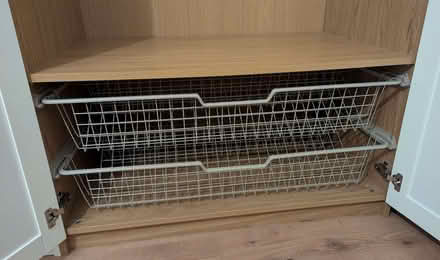 Photo of free 2 Ikea shoe shelves compatible with Pax wardrobes (Bingfield Park N1) #1