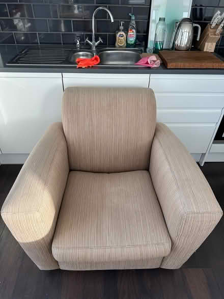 Photo of free Armchair & footstool set (SW19) #3