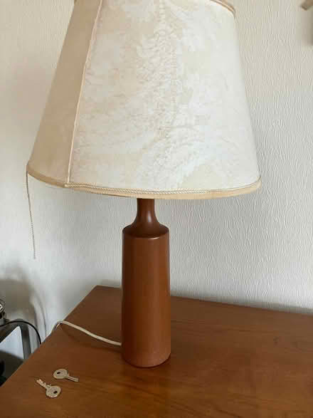 Photo of free Wooden base lamp (Rustington BN162EH) #1