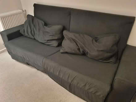 Photo of free Black sofa (Canning Town E16) #1