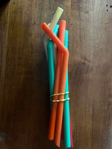 Photo of free Reusable plastic straws (Hudson) #1