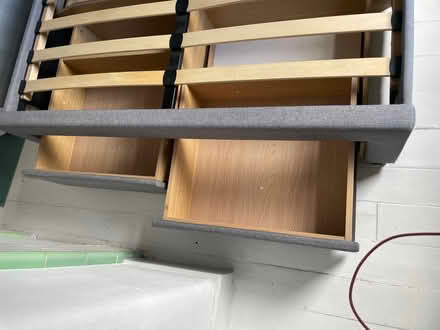 Photo of free Double Bed Frame & Bedhead (Haringey, near St Ann's, N15) #2