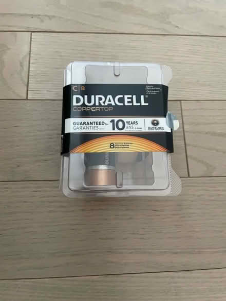 Photo of free expired Duracell C battery (Kennedy/16th in Markham) #1