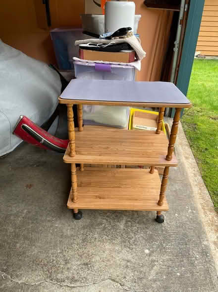 Photo of free Small shelving unit (Woodinville) #2