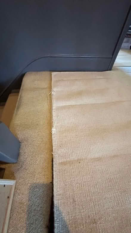 Photo of free Ikea cream 100% cotton flat rug (Palmers Green N14) #2