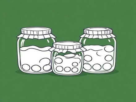 Photo of free Clean jam jars with lids (East Runton NR27) #1