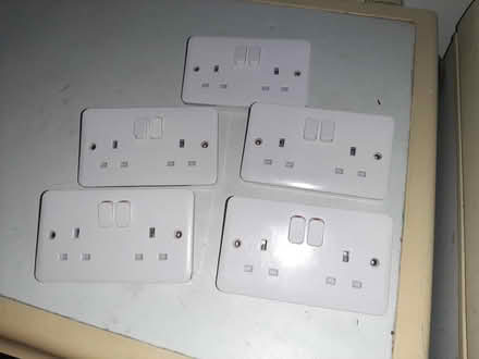 Photo of free 2 gang switched mains sockets x 5 (Birds Marsh View, SN15) #1