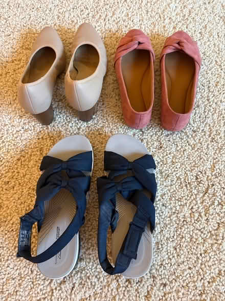 Photo of free Shoes size 7-1/2 (Hwy 76, Rancho Del Oro, O’side) #1