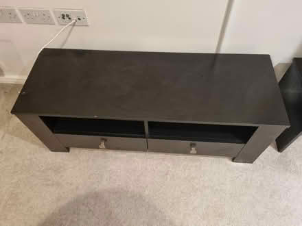 Photo of free Functional Dark Wood TV Stand (Canning Town E16) #2