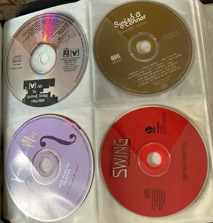 Photo of free ~100 cds in binder (Brightwood 20012) #2