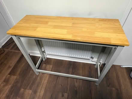 Photo of free Wooden Tall Table (Crayford DA1) #1