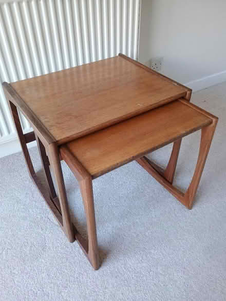 Photo of free Two Small Wooden Tables (Bloomfield) #1