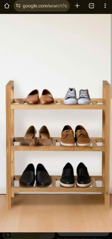 Photo of A shoe rack (Norfolk Park S2) #1