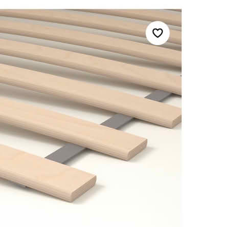 Photo of free ikea luroy slatted bed base. queen (treme-lafitte) #1