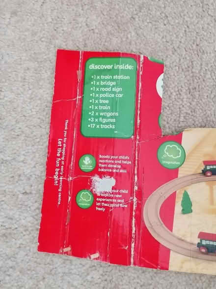 Photo of free Early learning centre wooden train set (Langney BN23) #2