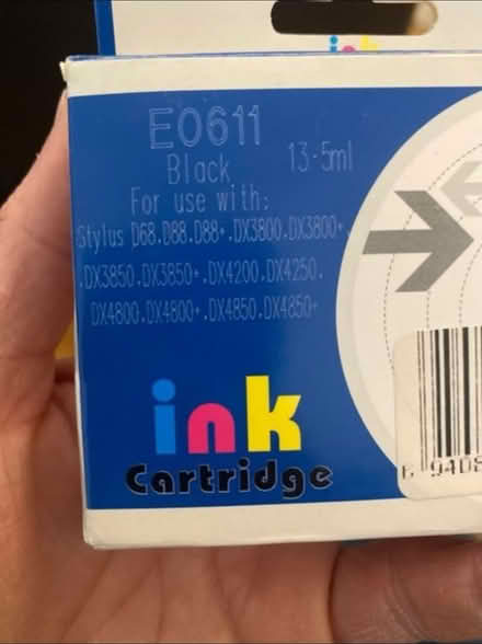 Photo of free Black ink Cartridges x 2 (Cheshunt En8) #4