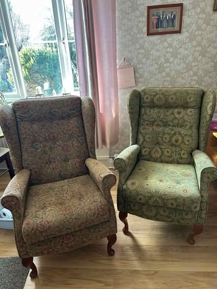 Photo of free Winged Highback Armchairs (Chichester PO19) #1
