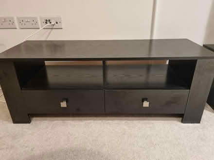 Photo of free Functional Dark Wood TV Stand (Canning Town E16) #1