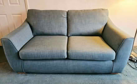 Photo of free Teal dfs sofa (Sutton Leach WA9) #1