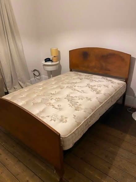 Photo of free Victorian double bed & mattress (L17 Sefton Park area) #3