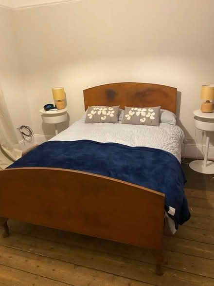 Photo of free Victorian double bed & mattress (L17 Sefton Park area) #1