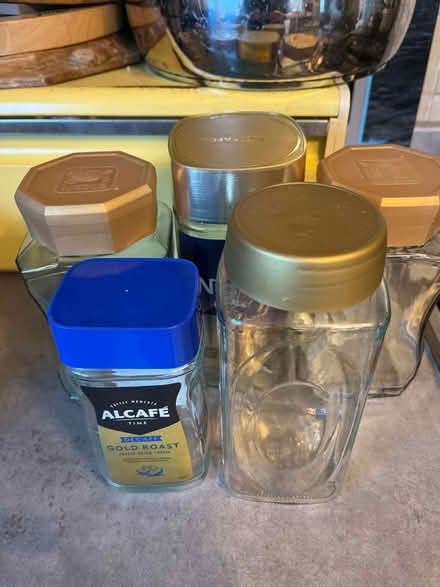 Photo of free 5 large coffee jars (Wrenthorpe WF2) #1