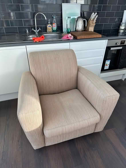 Photo of free Armchair & footstool set (SW19) #4