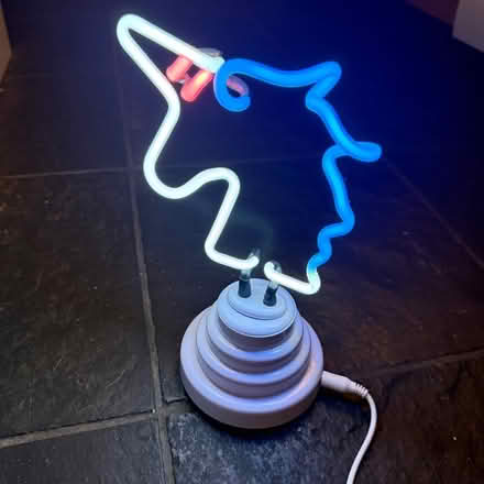 Photo of free USB Unicorn Neon Light (Croydon centre CR0) #1