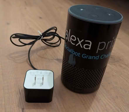 Photo of free Large Alexa device with US plug (Bingfield Park N1) #1