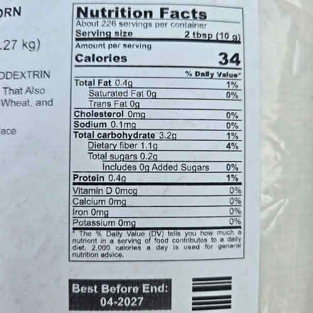 Photo of free Sea Buckthorn Powder (Chiquita Av MtnVw) #3