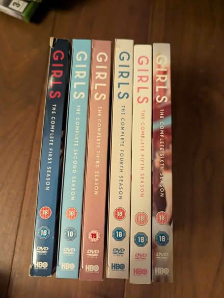 Photo of free Full set of Girls DVDs (Bingfield Park N1) #1