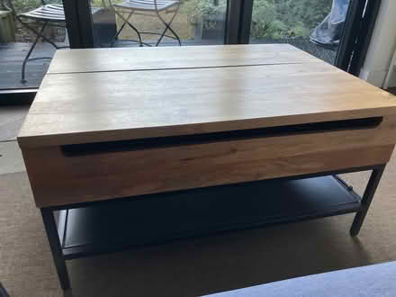 Photo of free Coffee table/lap table (Wandsworth Common SW17) #1