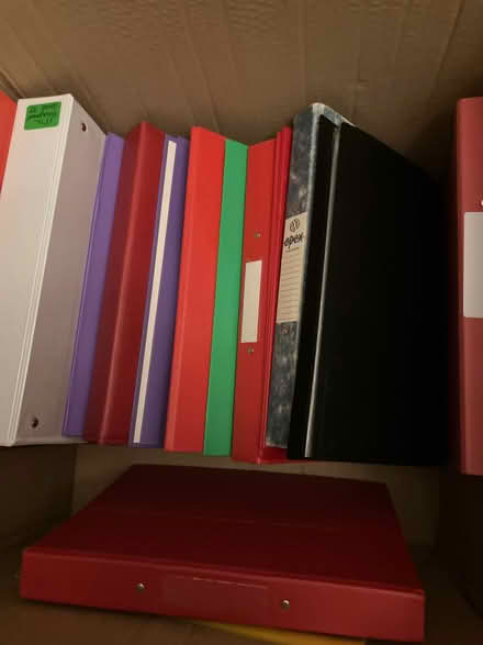 Photo of free A4 hard backed ring binders (Gowerton SA4) #1