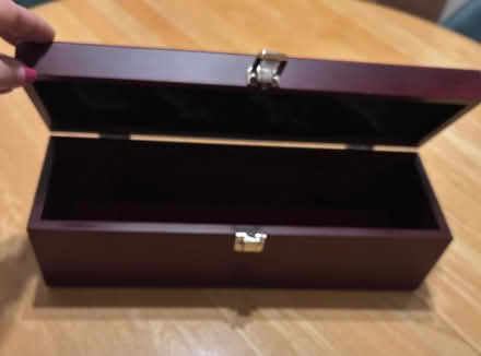 Photo of free Cherry Wood Box (Erin Mills) #2