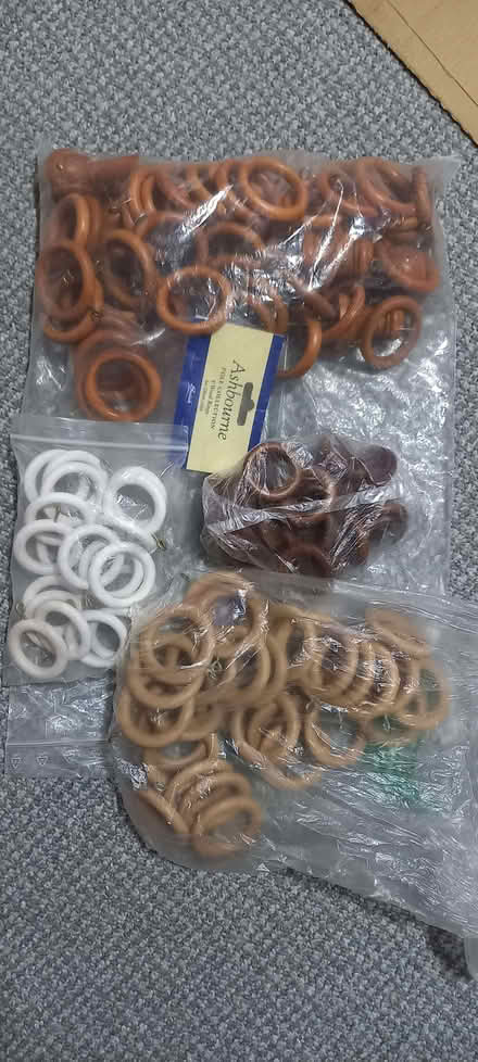 Photo of free Curtain rings (Ashton Green BN8) #1