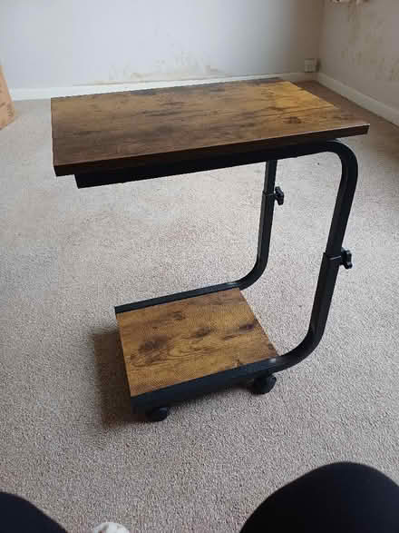 Photo of free Small table on wheels (Marldon TQ3) #1