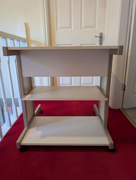 Photo of free Computer desk, workstation, printer stand (Woodhouses M33) #2